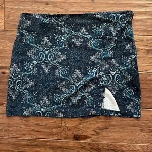Free People Take It Easy Wrap Mini Skirt Size 4